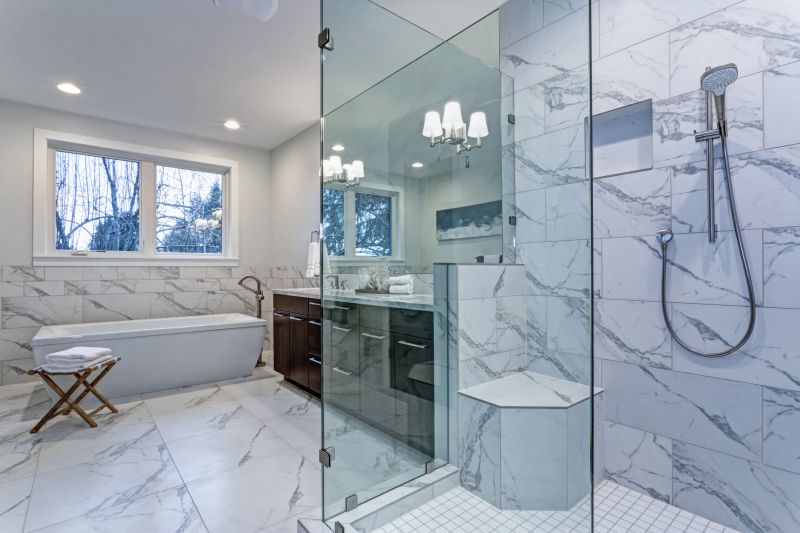 Wide Picture of a Modern Bathroom